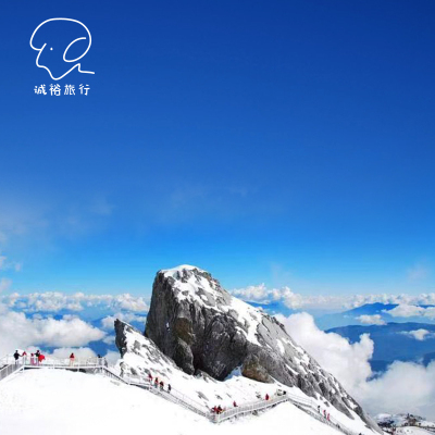 丽江旅游玉龙雪山一日游纯玩商务小团大索道冰川公园蓝月谷印象丽