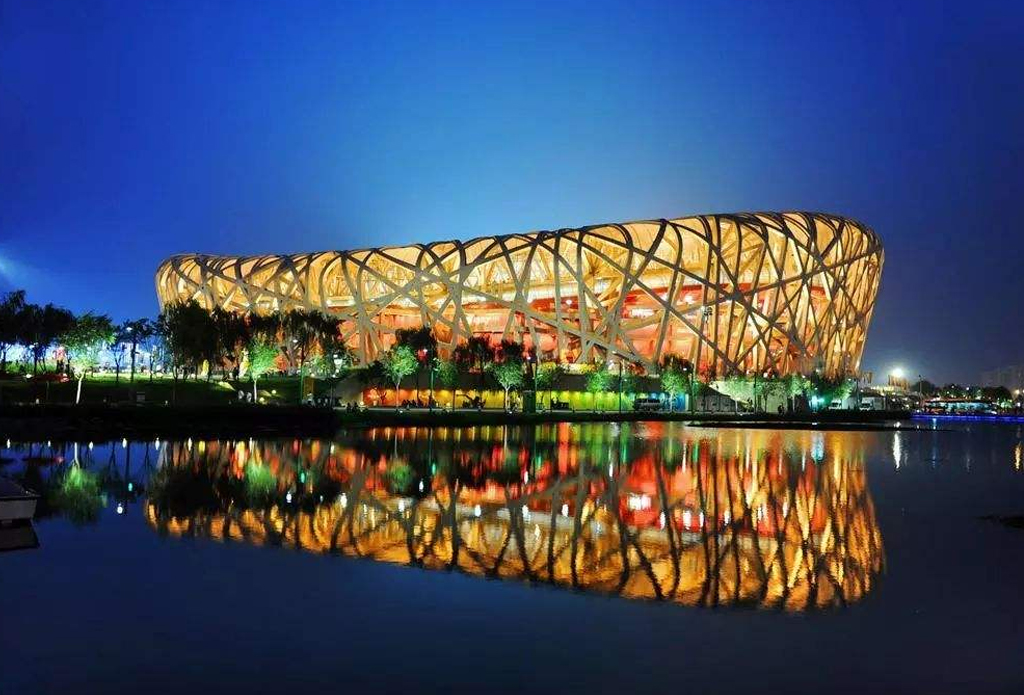 北京旅游升旗仪式+八达岭长城+颐和园+清华大学+鸟巢水立方北京一日游